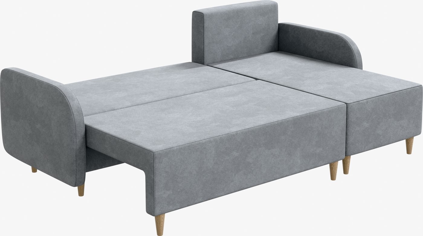 Угловой диван Mio Tesoro Velke SB3CHL Prince Ash RU