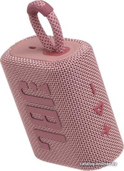 Беспроводная колонка JBL Go 3 (розовый)