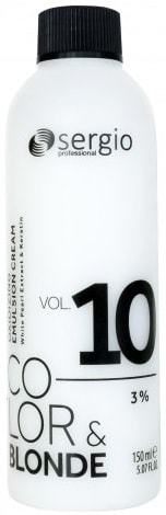Sergio Professional Color&Blonde 10Vol 3% 150 мл