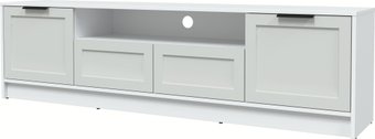 Тумба Интерлиния ТВ Концепт Тренд КТ-ТВ4-50 (белый платинум/грей)