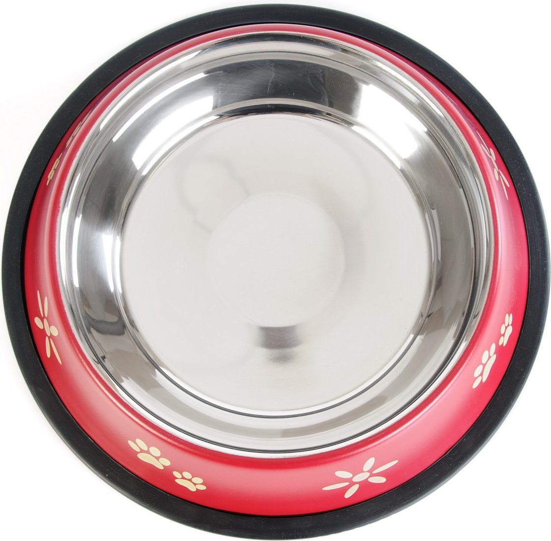 Миска ZooZooZoo Лапки SWT-5008A-950/bordo (бордовый)