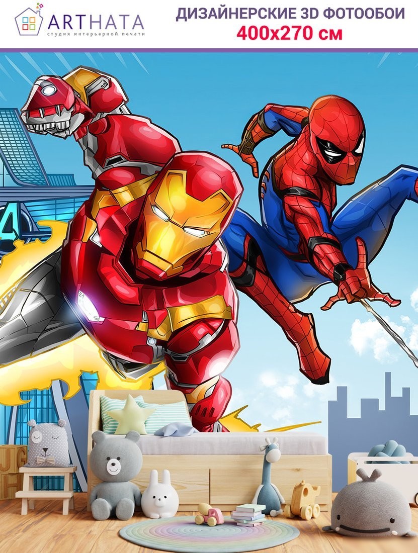 Фотообои Arthata Fotooboi-SpiderMan-67 (400x270)