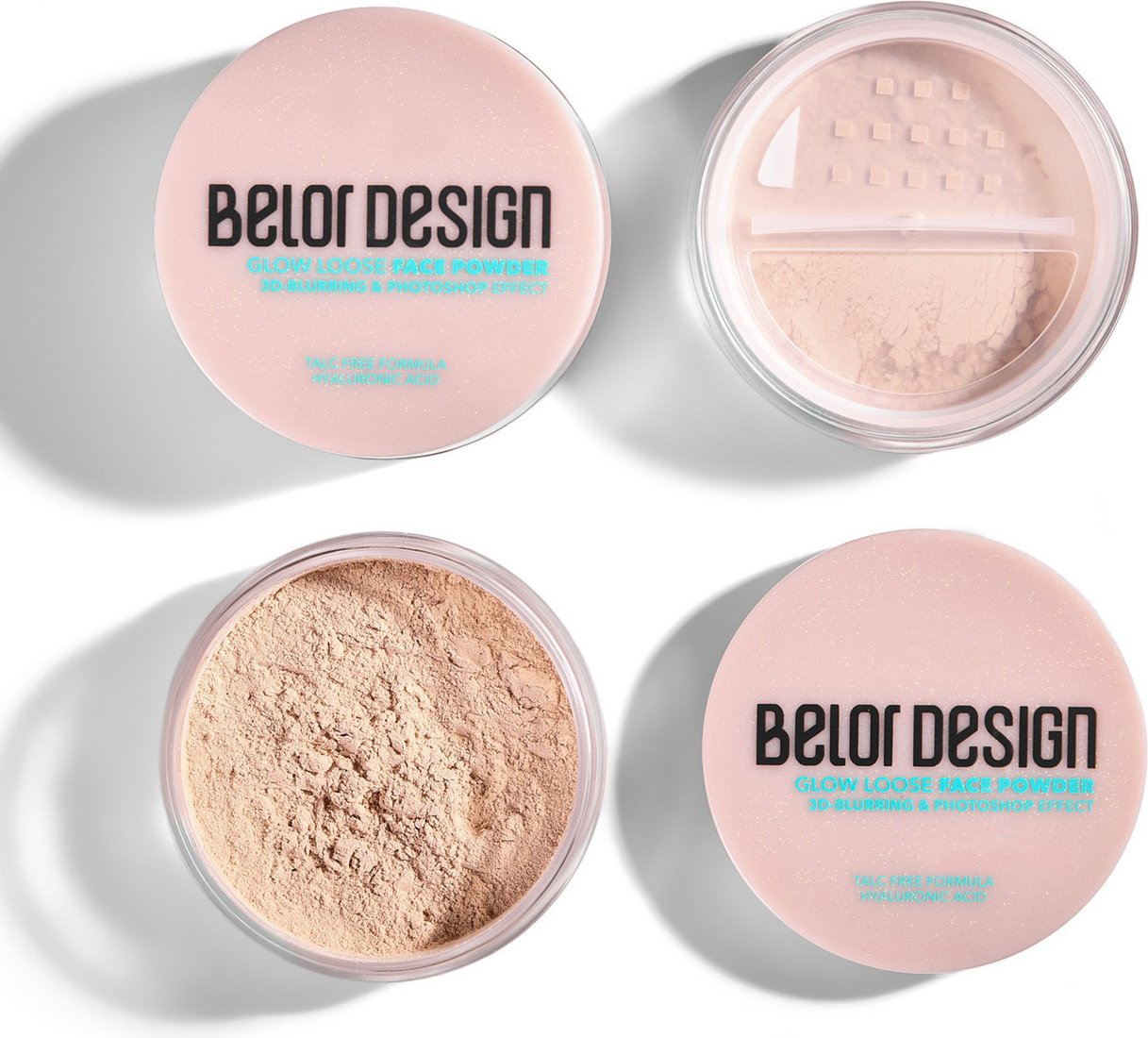Рассыпчатая пудра Belor Design сияющая