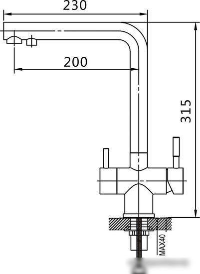 Смеситель Shevanik S468B