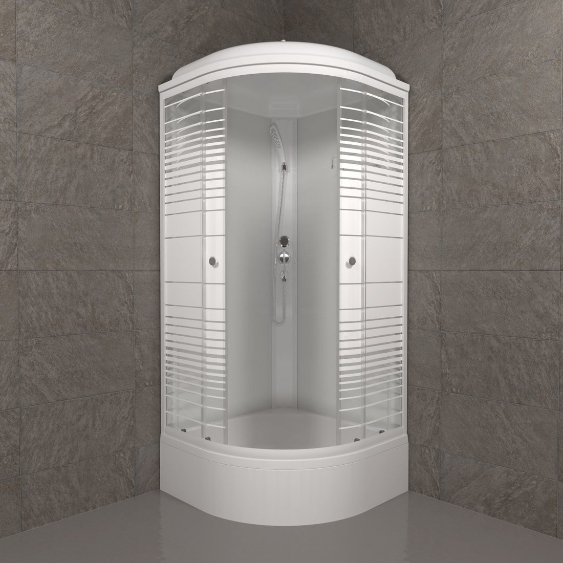 Душевая кабина Triton Полосы В 90x90