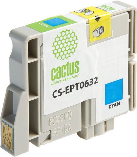 Картридж CACTUS CS-EPT0632 (аналог Epson C13T06324A10)