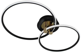 Припотолочная люстра Estares Lune 50W 2R-APP-615x360x110-BLACK/GOLD/WHITE-220-IP20