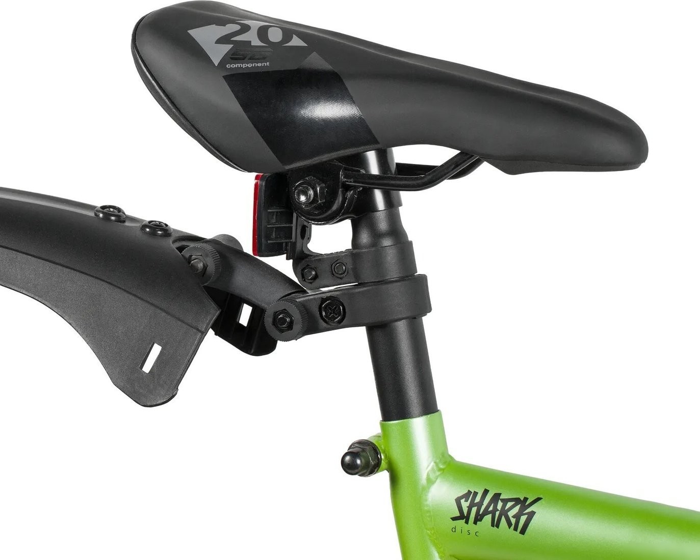 Детский велосипед Novatrack Shark 20 20SS6D.SHARK.GN6 (зеленый)