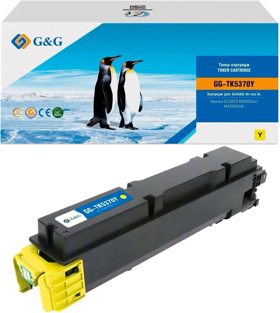 Картридж G&G GG-TK5370Y (аналог Kyocera TK-5370Y)