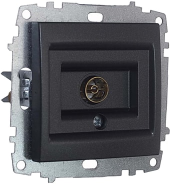 Розетка телевизионная Elbi Zena-Vega 609-011100-246 (графит)