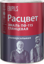 Эмаль Расцвет ПФ-115 Глянцевый (салатовый, 0.9 кг)