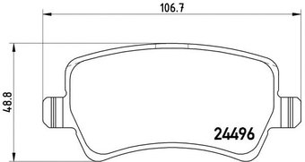 Brembo P24078