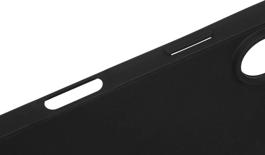 Чехол для телефона BoraSCO Silicone Case для Apple iPhone 17 75708 (черный)