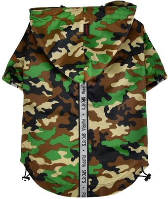Дождевик для животных Puppia Base Jumper PEAF-RM03-NC-M (новый камуфляж)