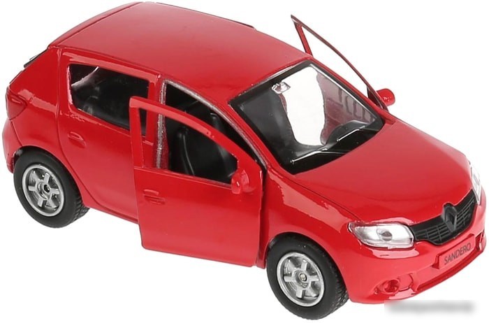 Технопарк Renault Sandero SB-17-61-RS-N(RE)-WB (красный)