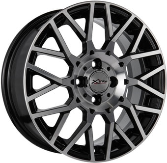 Литые диски X'trike X-125 16x6.5" 4x108мм DIA 63.35мм ET 45мм BK/FP