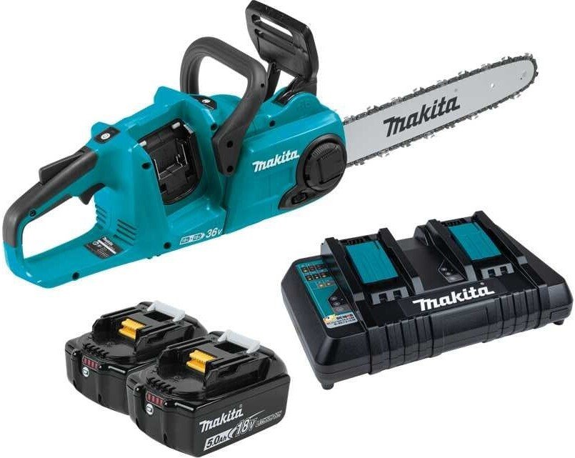 Аккумуляторная пила Makita DUC353CT2 (с 2-мя АКБ)