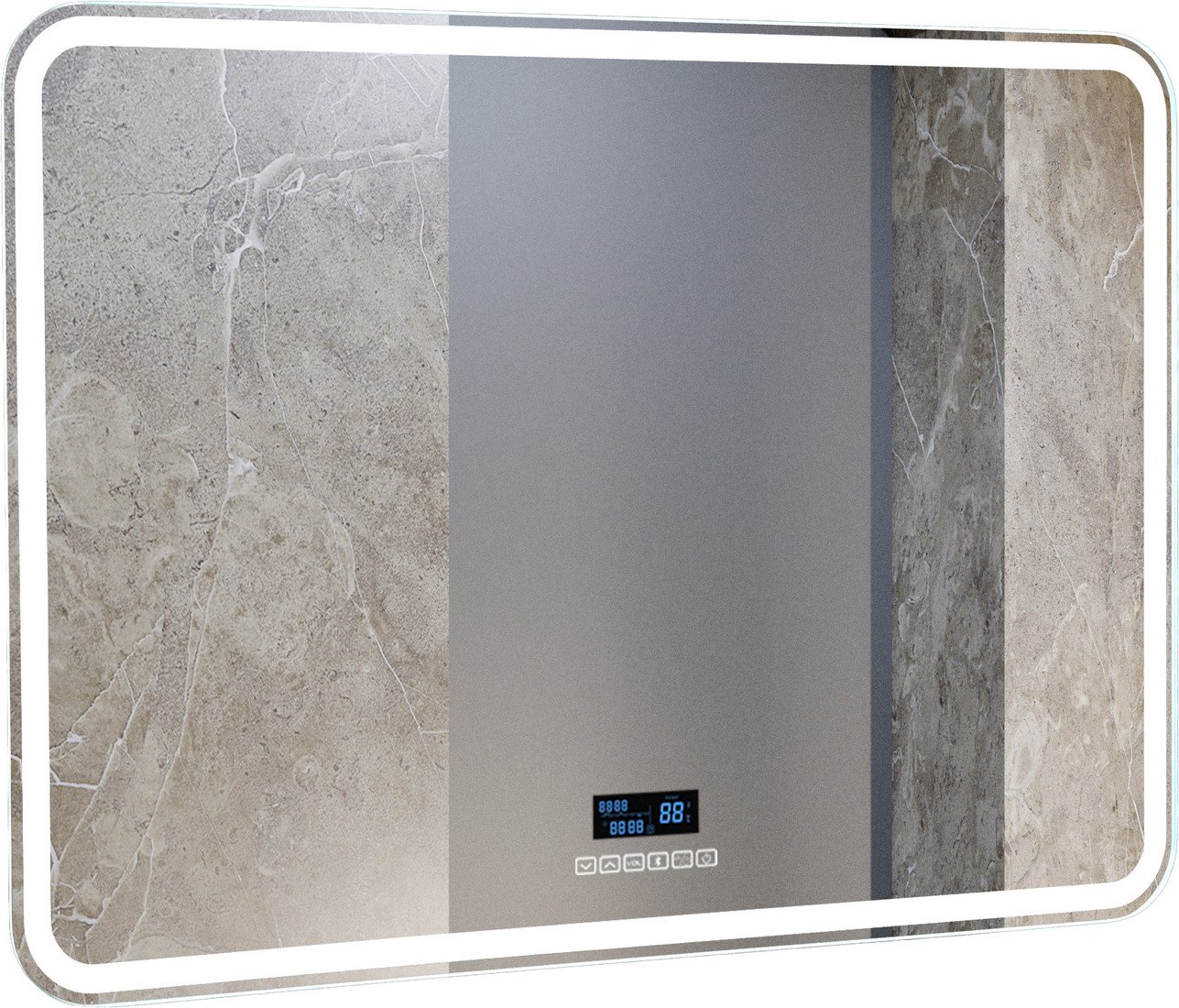 Silver Mirrors Зеркало Давид 80x55 LED-00002544