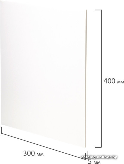 Пенокартон BRAUBERG матовая 30x40 370 г/м2 5 л 112468