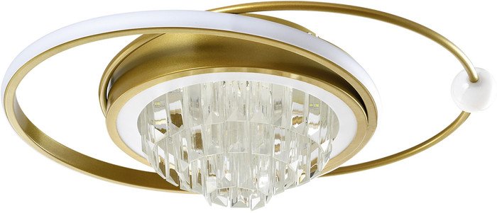 Припотолочная люстра LED4U L8023-450 GD