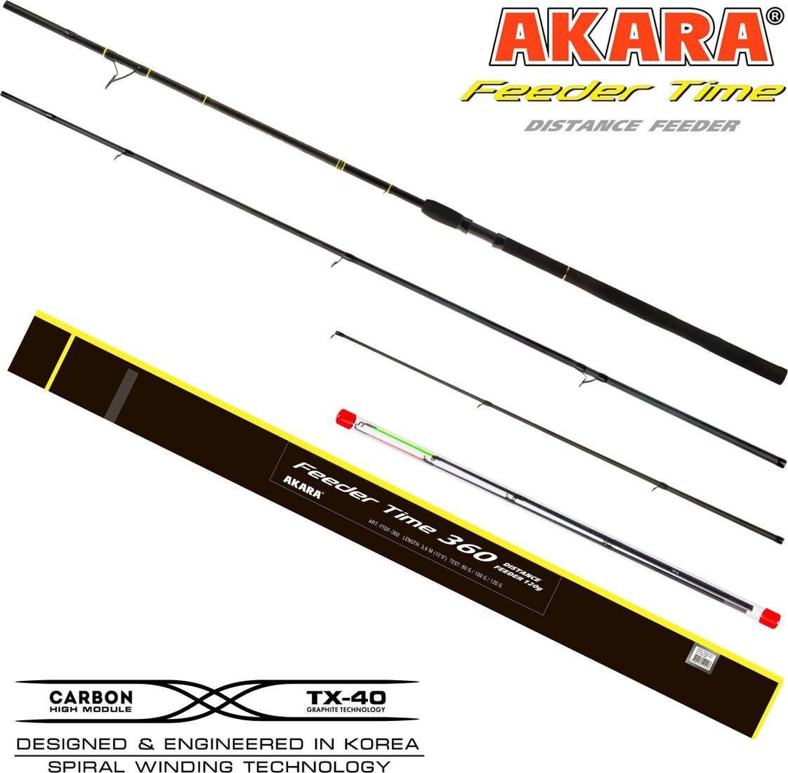 Удилище Akara Feeder Time Distance Feeder FTDF-390