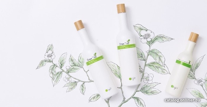 O'right Шампунь для всех типов волос Green Tea Shampoo 400 мл