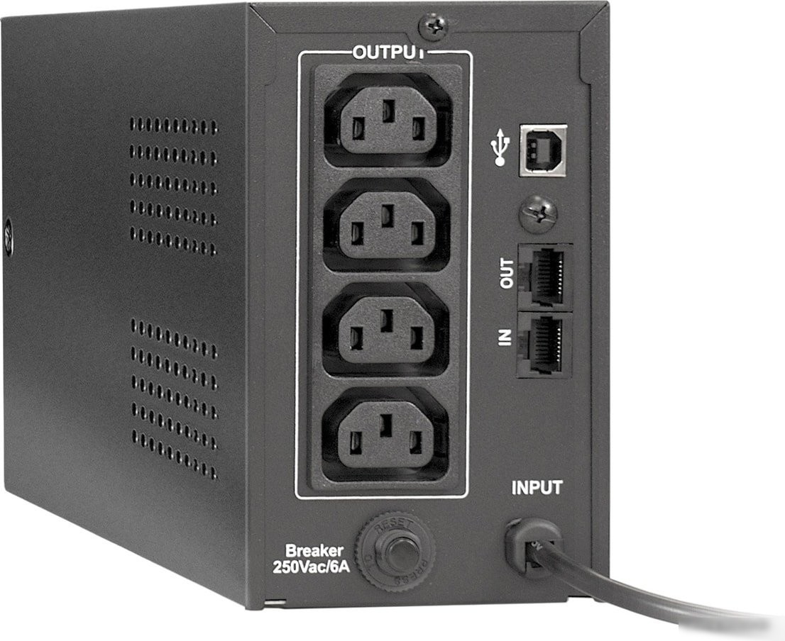 Источник бесперебойного питания ExeGate Power Back BNB-850.LED.AVR.C13.RJ.USB