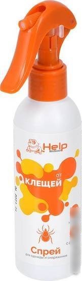 Спрей от насекомых Help От клещей инсектицидный 80225 200 мл
