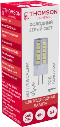 Светодиодная лампочка Thomson Led G4 TH-B4227
