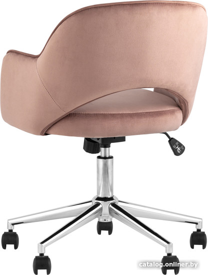 Офисное кресло Stool Group Кларк велюр (розовый)