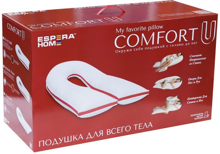Спальная подушка Espera Home Comfort-u Standart ЕС-2033
