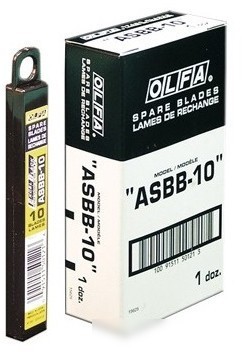 Набор сменных лезвий OLFA ASBB-10 (10шт)