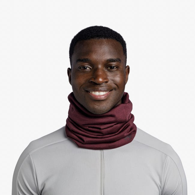 Шарф (бафф) Buff Merino Lightweight Solid Garnet 113010.653.10.00