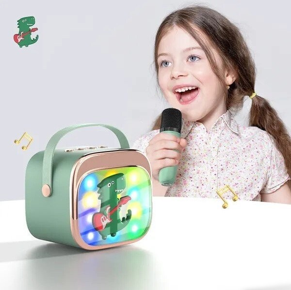 Беспроводная колонка Maxtop KK03 (динозавр, зеленый)