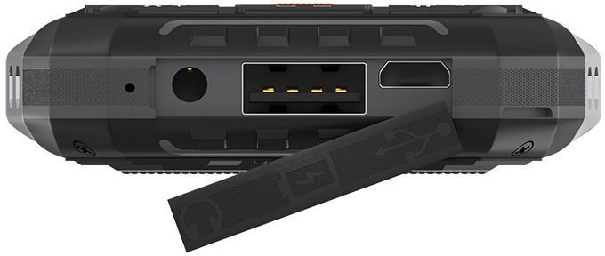 Кнопочный телефон Maxvi T101 (черный)
