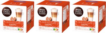 Кофе в капсулах Nescafe Dolce Gusto Latte Macchiato Caramel капсульный 3x16 шт (24 порции)