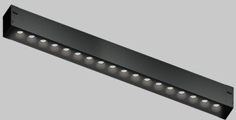 Трековый светильник Ambrella light Magnetic GL1730 BK (черный)