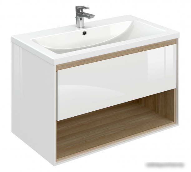 Cersanit Тумба под умывальник Louna 80 SP-SZ-LOU-CO80/Wh