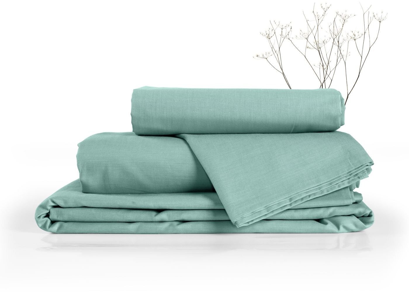 Постельное белье Verossa 180x215 776126 (Melange Emerald)
