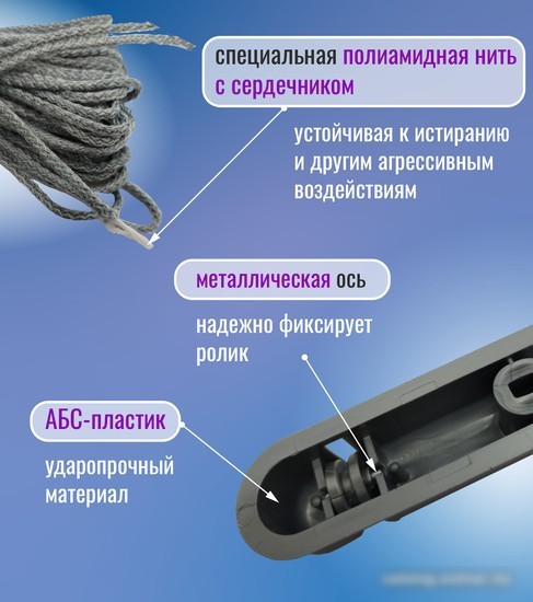 Сушилка для белья Comfort Alumin Group Потолочная 5 прутьев Silver Style 150 см (алюминий)