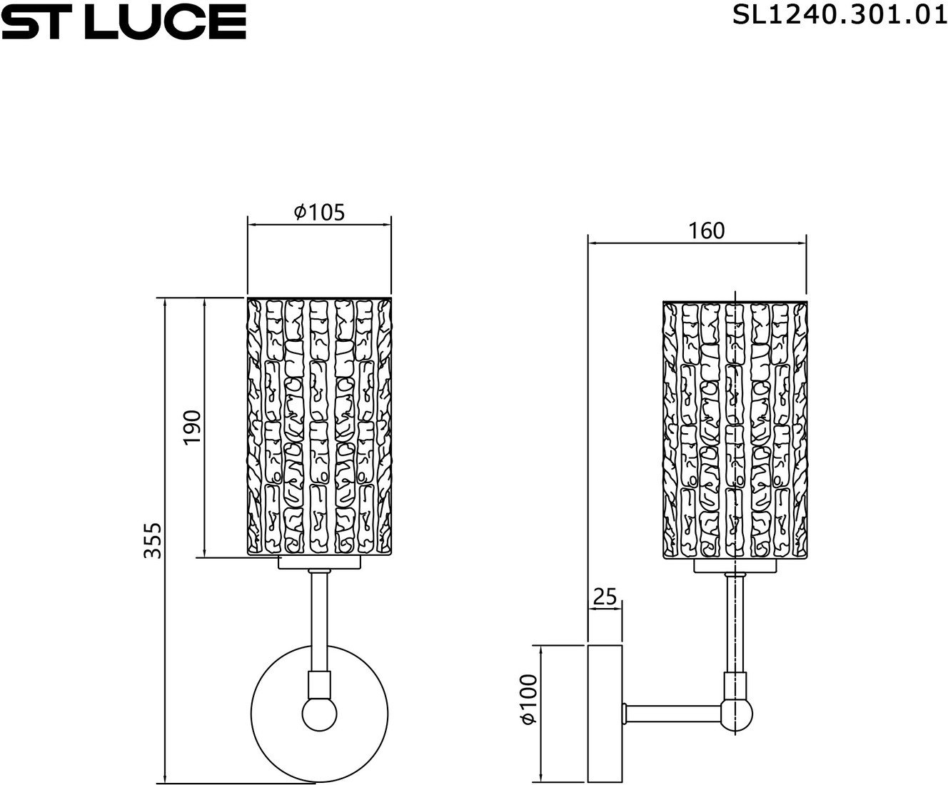 Бра ST Luce SL1240.301.01