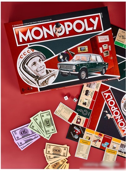 Настольная игра Hasbro Монополия. СССР. Ностальгия 042154