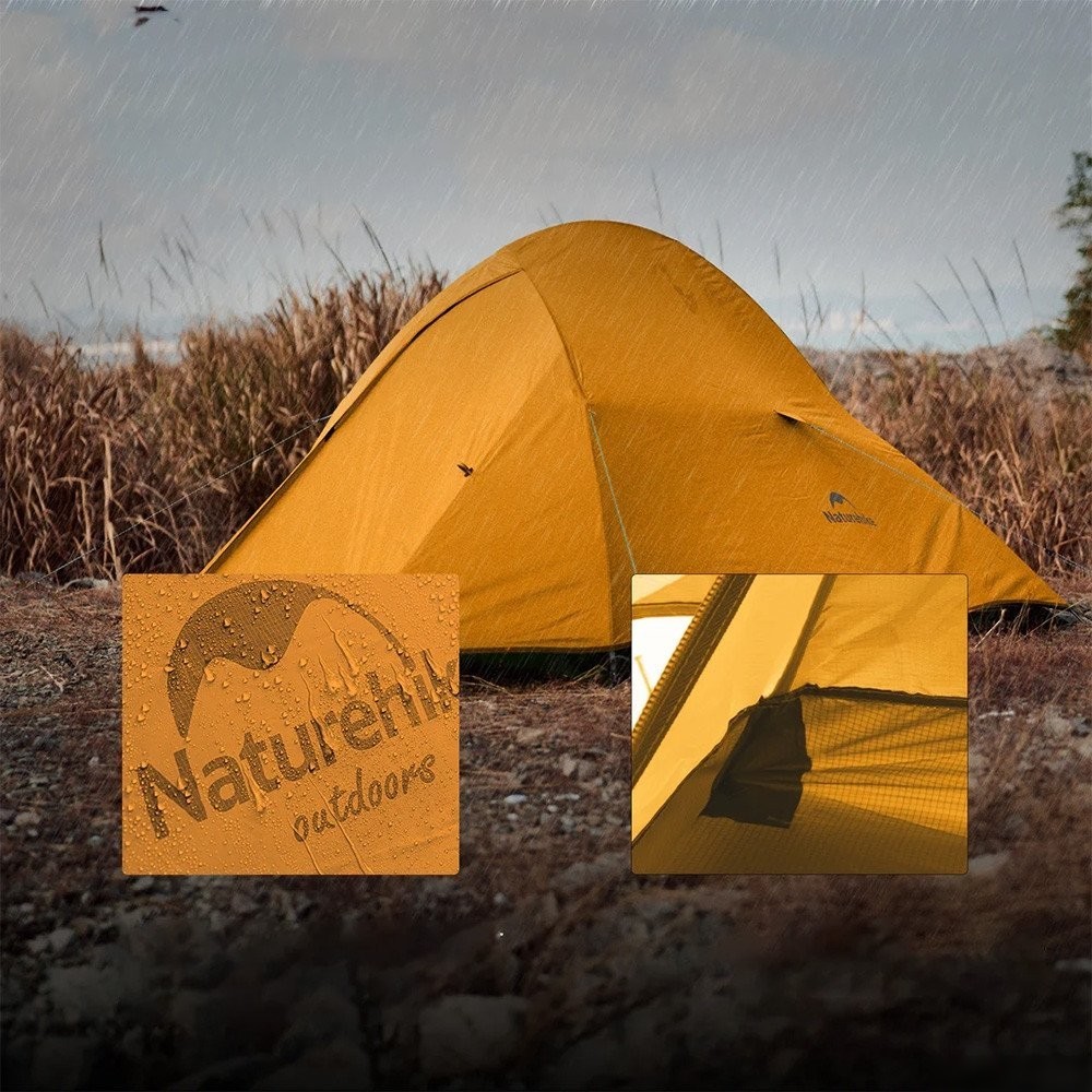 Треккинговая палатка Naturehike Сloud Up CNK2450WS032 210T (оранжевый)