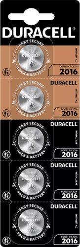 Батарейка DURACELL CR2016 Lithium 3V (5шт)