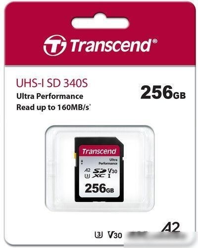 Карта памяти Transcend SDXC 340S 256GB TS256GSDC340S