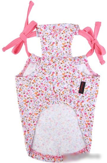 Футболка Puppia WildFlower PAUB-TS1806-SB-S (голубой)