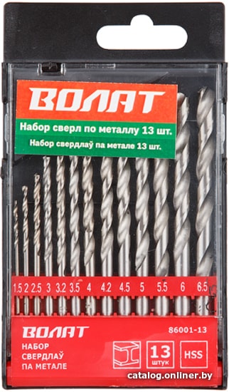 Набор оснастки Волат 86001-13 (13 предметов) Набор оснастки Волат 86001-13 (13 предметов)