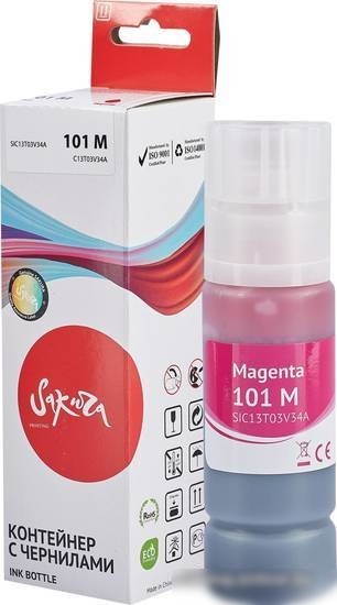 Чернила Sakura Printing SIC13T03V34A (аналог Epson 101 M)