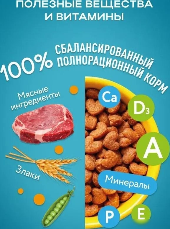 Сухой корм для собак Hitstick Мясное ассорти 10 кг