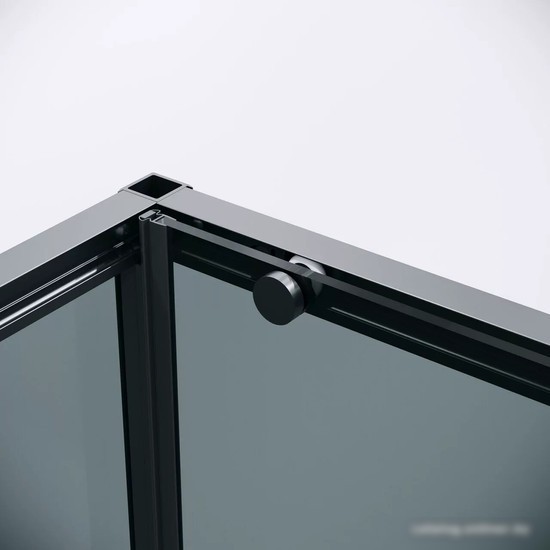 Душевой уголок Grossman Galaxy 110x80x195 120.K33.01.1180.21.10 (черный матовый/тонированное стекло)
